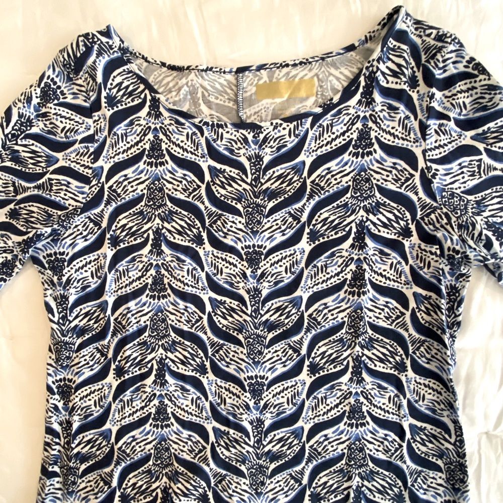 Lilly Pulitzer Mermaids Tail print Marlowe dress size Med